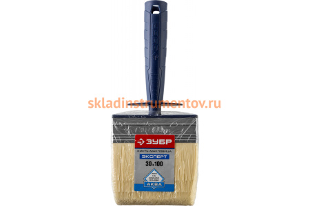 Макловица Зубр Аква-Эксперт искусственная щетина пластмассовый корпус 30x100 мм 01817-10