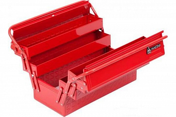 Раскладной инструментальный ящик 5 отсеков МАСТАК 510-05420 (металлический )