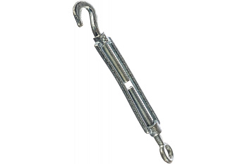 Талреп STAYER DIN 1480, крюк-кольцо, М8, 10 штук, оцинкованный 30515-08 Талреп STAYER DIN 1480, крюк-кольцо, М8, 10 штук, оцинкованный 30515-08