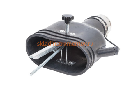 Резиновая овальная насадка с внутренним фиксатором на шланг D=75мм NORDBERG AN075DP