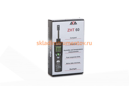 Измеритель влажности и температуры ADA ZHT 60 А00110