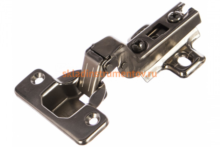 Петля для вкладных дверей, с монтажной планкой JET 305 Slide-On D35мм H2мм HE305C.112NI55