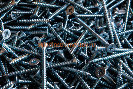 Универсальные саморезы СУ-Б ЗУБР, 80 x 6.0 мм, 1000 шт, белый цинк, 300370-60-080