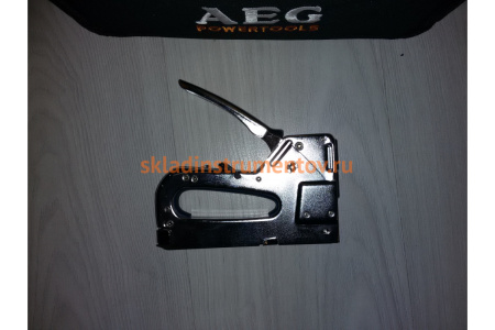 Мебельный металлический регулируемый степлер, тип скобы 53, 4-14мм СИБРТЕХ 40101