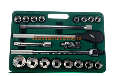 Инструментальный набор 3/4", 21шт Hans 6621MB