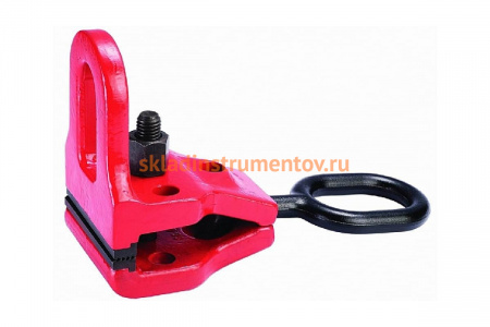 Красный зажим для кузовных работ, захват S=100мм FORCE 9M1604
