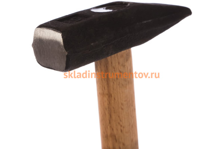 Слесарный молоток 800 г, квадратный боек, деревянная рукоятка СИБРТЕХ 10220