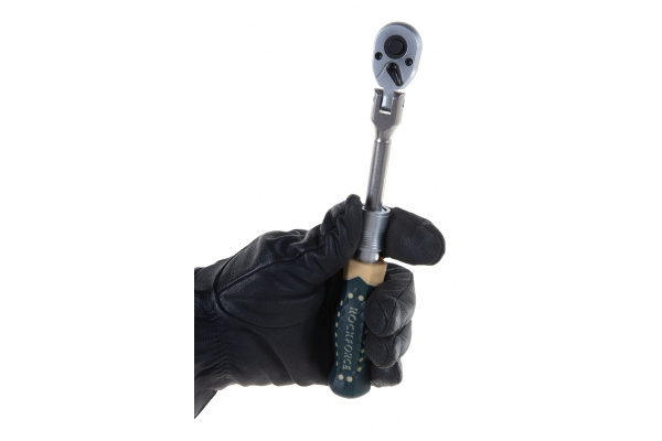 Трещотка реверсивная телескопическая (185-230 мм; 1/4"; 72 зуб.) Rockforce RF-802223