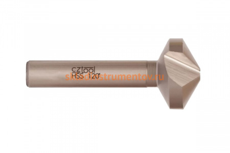 Зенковка (20.5х10х59 мм; Z3; 120°; HSS) Bucovice Tools 830205