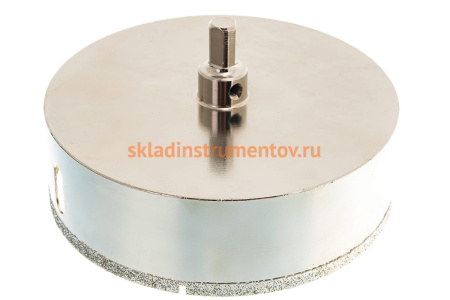 Коронка алмазная с центрирующим сверлом по керамике и кафелю 130 мм TRIO-DIAMOND 400130