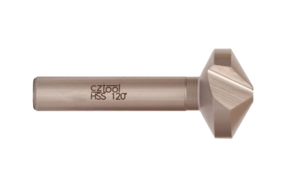 Зенковка (12.4х8х53 мм; Z3; 120°; HSS) Bucovice Tools 830124