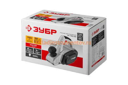 Рубанок Зубр ЗР-750-82