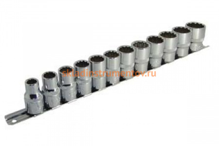 Набор головок SUPERLOCK (12 шт; 10-22 мм; 1/2) AIST 401312 00-00007766
