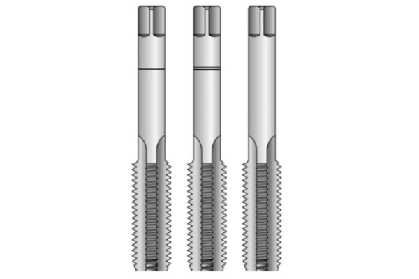 Набор метчиков из 3-х шт Bucovice Tools М 2 Шаг 0.4 мм 115CrV3 110 020