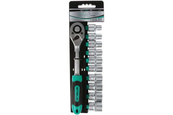 Набор торцевых головок STELS 1/2 11 предметов 14127