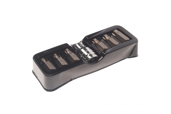 Набор бит TORX с битодержателем 1/2" в ложементе 7 предметов Rockforce RF-4074