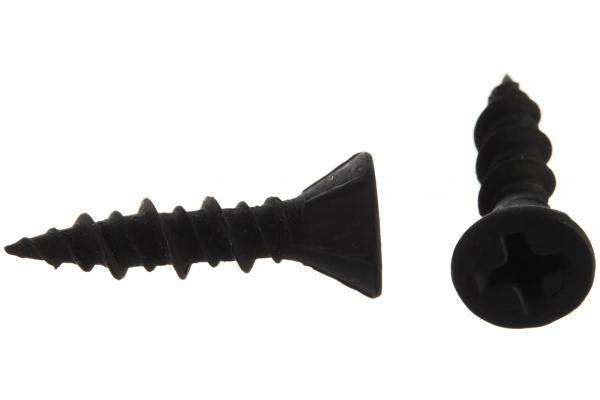 Саморезы с двухзаходной резьбой Зубр по ГВЛ, ДСП, фосфатированные, PH2, 3,9x19мм, ТФ7, 85шт 4-300057-39-019