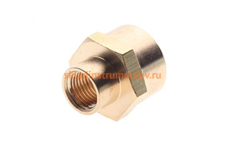 Соединитель резьбовой F3/8"xF1/4" ЭВРИКА ER-FF06/04