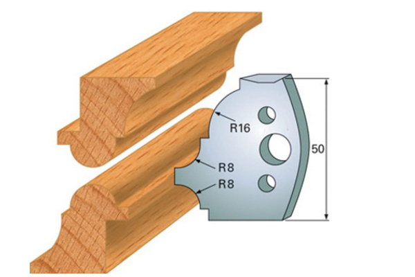 Комплект из 2-х ножей 50x4 SP CMT 690.541
