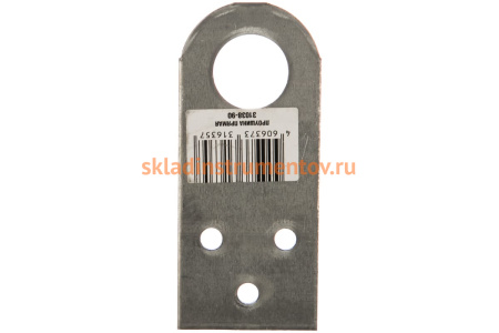 Прямая проушина Зубр ПР-2.0, 90х40х2 мм, 31038-90