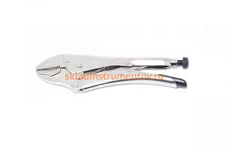 Гейферный зажим с нижней V-образной губкой 10-250мм ROCKFORCE RF-614B225