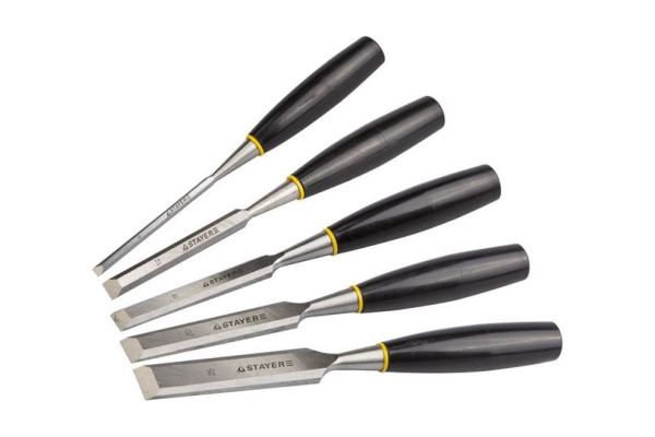 Набор стамесок Stayer Max-Cut с пластмассовой рукояткой, 5шт 1820-H5_z01