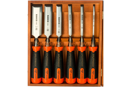 Набор стамесок 6 шт Bahco Profi-ergo 434-S6-EUR