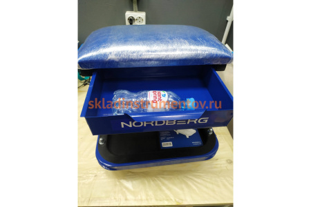Ремонтное сиденье на колесах с выдвижным ящиком NORDBERG N30S1