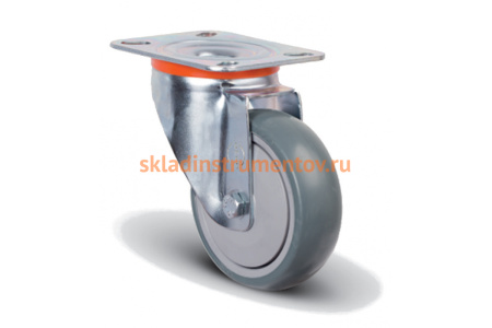 Колесо аппаратное поворотное с подшипником 80 мм MFK-TORG EM01-MBT-80