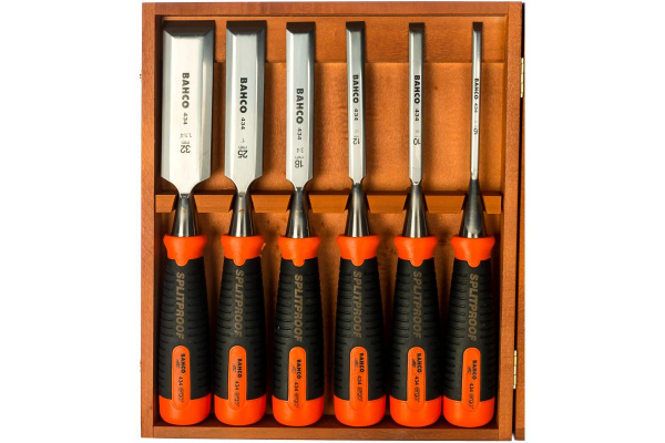 Набор стамесок 6 шт Bahco Profi-ergo 434-S6-EUR