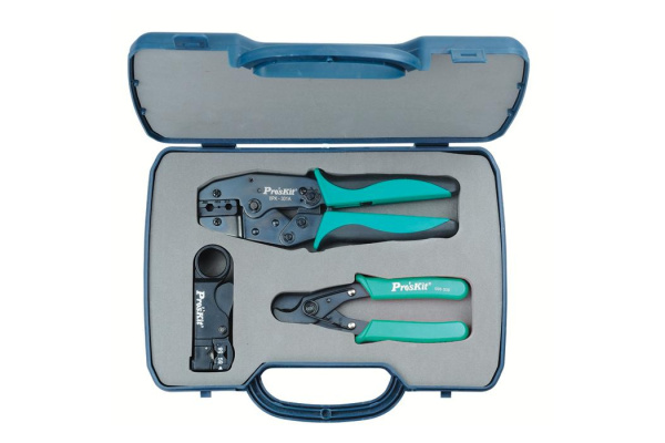 Набор инструментов для коаксильных кабелей ProsKit 6PK-3010 С00037166
