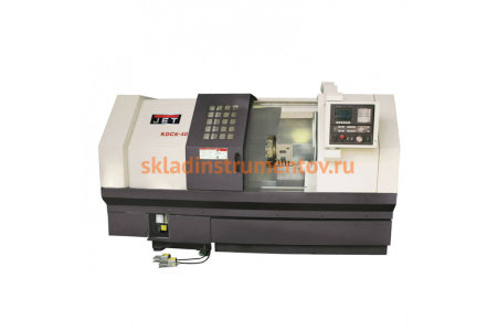 Токарный станок с ЧПУ JET KDCK-40F CNC Fanuc 0i-Mate TD 50000511T Токарный станок с ЧПУ JET KDCK-40F CNC Fanuc 0i-Mate TD 50000511T