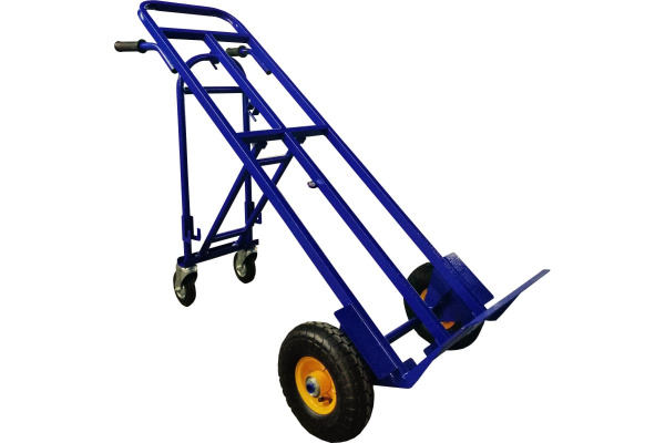 Тележка RUSKLAD грузовая универсальная ТГУ 200 с пневматическими d250мм и литыми d125мм колёсами Тележка RUSKLAD грузовая универсальная ТГУ 200 с пневматическими d250мм и литыми d125мм колёсами