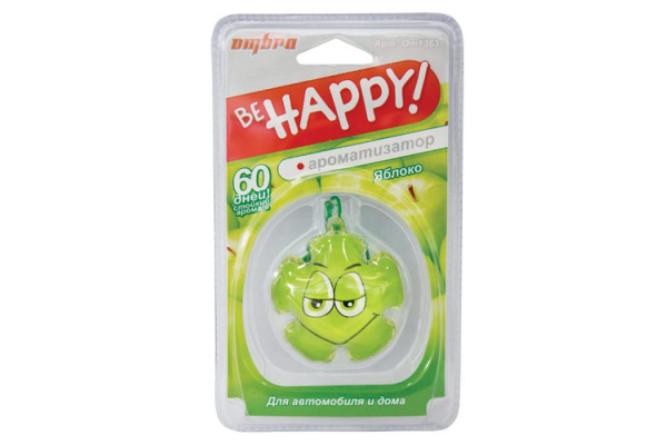 Ароматизатор Be happy! Яблоко OMBRA OM1363