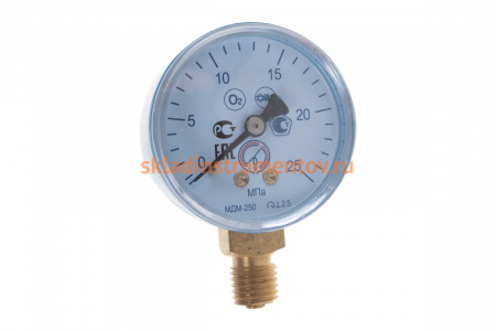 Манометр МДМ-250 М12х1.5, 50 мм, 250 атм БАМЗ 0009148