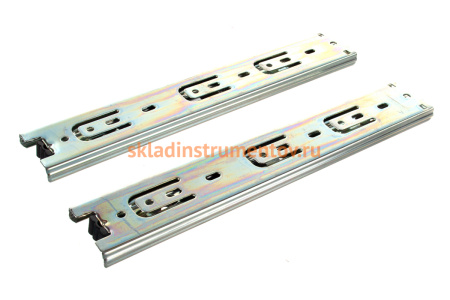 Шариковые направляющие полного выдвижения JET 342 Slide Ball Н42мм, L250мм цинк BUZ342A.250ZI99