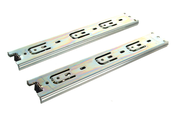 Шариковые направляющие полного выдвижения JET 342 Slide Ball Н42мм, L250мм цинк BUZ342A.250ZI99