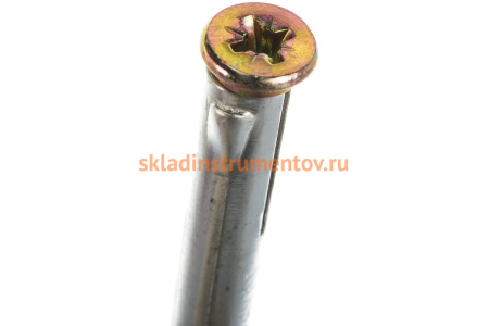 Рамный анкер ЗУБР, 10 x 92 мм, 60 шт, желтопассивированный, 302232-10-092