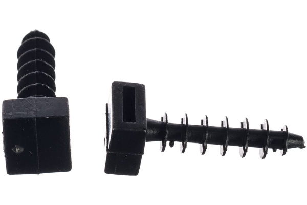 Дюбель под хомут-стяжку Зубр ДХС, 6 x 35 мм, 100 шт, нейлоновый, 30910-06