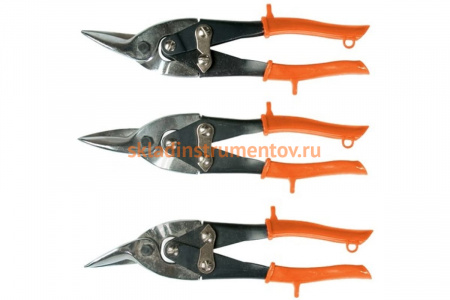 Ножницы по металлу SPARTA 250 мм, 3 шт. 783205