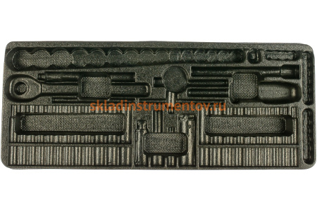 Ложемент для набора торцевых головок 9033CR, нижний PVC KING TONY 84509212B