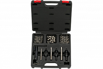 Набор для ремонта свечных гнёзд М10х1.0, М12х1.25, М14х1.25, 56шт FORCE 956G1