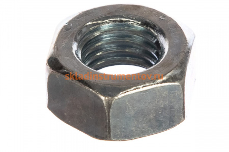 Шестигранная гайка Зубр МАСТЕР ГОСТ 5927-70, класс прочности 6, оцинкованная, M14, 5кг (примерно 226 шт.) 303550-14