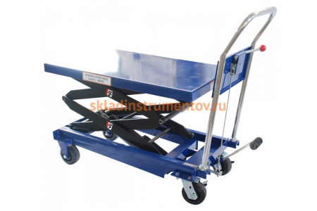 Гидравлическая платформенная тележка 350кг AE&T YTJ-S35