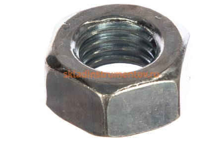 Шестигранная гайка Зубр МАСТЕР ГОСТ 5927-70, класс прочности 6, оцинкованная, M14, 5кг (примерно 226 шт.) 303550-14