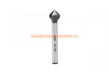 Зенкер конический 3-х канавочный (10.4х54 мм; хвостовик 6 мм; HSS) Bucovice Tools 741104