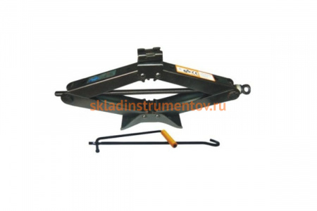 Домкрат ROCKFORCE механический ромб 2т h min 98мм h max 442мм L-475мм RF-112