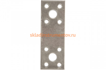 Крепежная пластина Зубр МАСТЕР 100х35мм 1шт 310236-100-35
