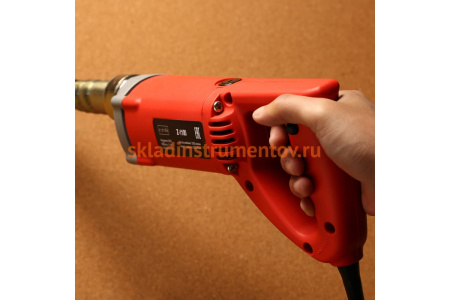 Портативный вибратор (220В, вал 2.0 м, с булавой ф-35мм) Zitrek Z-1100 045-0049-3