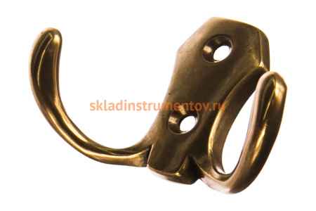 Мебельный крючок JET Валенсия 585 двухрожковый, ант.бронза CQ585Z.002BA99